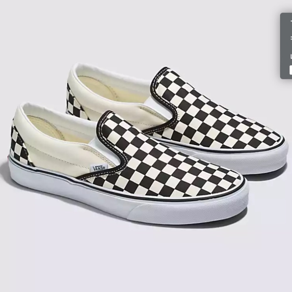 VANS CLASSIC SLIP-ON CHECKERBOARD SHOE